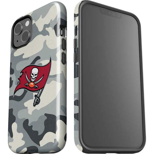 NFL Tampa Bay Buccaneers Camo iPhone 14 Plus Impact Case