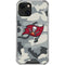 NFL Tampa Bay Buccaneers Camo iPhone 14 Plus Clear Case