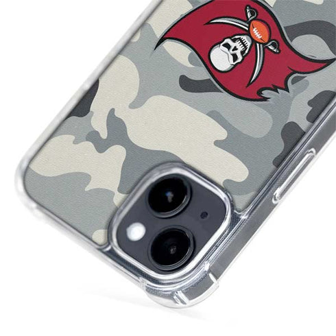NFL Tampa Bay Buccaneers Camo iPhone 15 Plus MagSafe Case