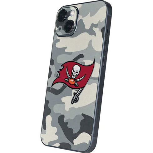 NFL Tampa Bay Buccaneers Camo iPhone 15 Plus Skin