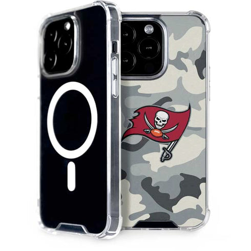 NFL Tampa Bay Buccaneers Camo iPhone 15 Pro MagSafe Case
