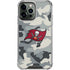 NFL Tampa Bay Buccaneers Camo iPhone 14 Pro Max Clear Case