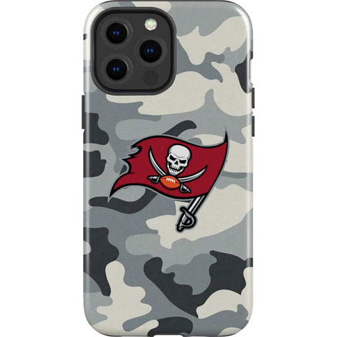 NFL Tampa Bay Buccaneers Camo iPhone 15 Pro Max Impact Case