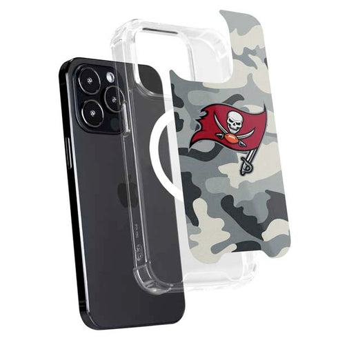 NFL Tampa Bay Buccaneers Camo iPhone 15 Pro Max MagSafe Case