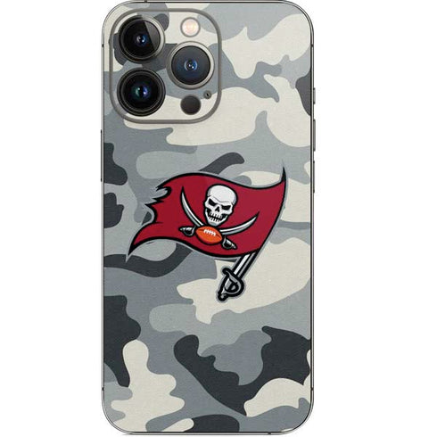 NFL Tampa Bay Buccaneers Camo iPhone 15 Pro Skin