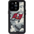 NFL Tampa Bay Buccaneers Camo iPhone 14 Pro Waterproof Case