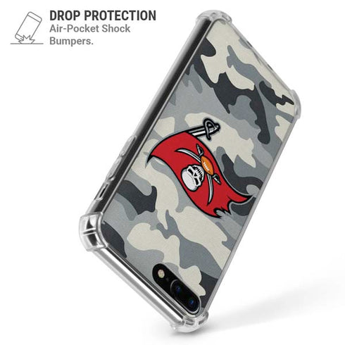 NFL Tampa Bay Buccaneers Camo iPhone 7/8 Plus Clear Case