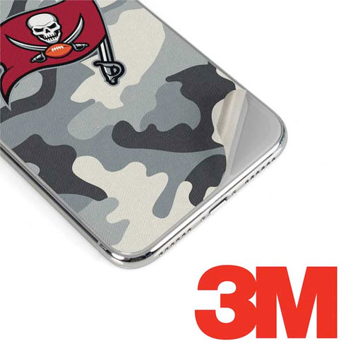 NFL Tampa Bay Buccaneers Camo iPhone X Skin