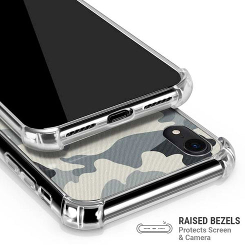 NFL Tampa Bay Buccaneers Camo iPhone XR Clear Case