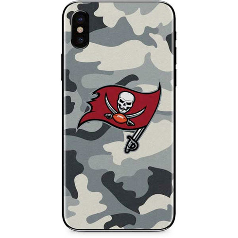 NFL Tampa Bay Buccaneers Camo iPhone XS Skin