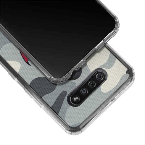 NFL Tampa Bay Buccaneers Camo LG K51/Q51 Clear Case