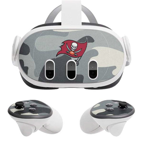 NFL Tampa Bay Buccaneers Camo Meta Quest 3 Skin
