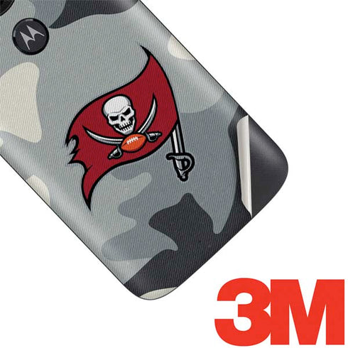 NFL Tampa Bay Buccaneers Camo Moto E5 Play Skin