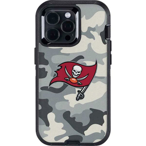 NFL Tampa Bay Buccaneers Camo Otterbox Defender iPhone Skin