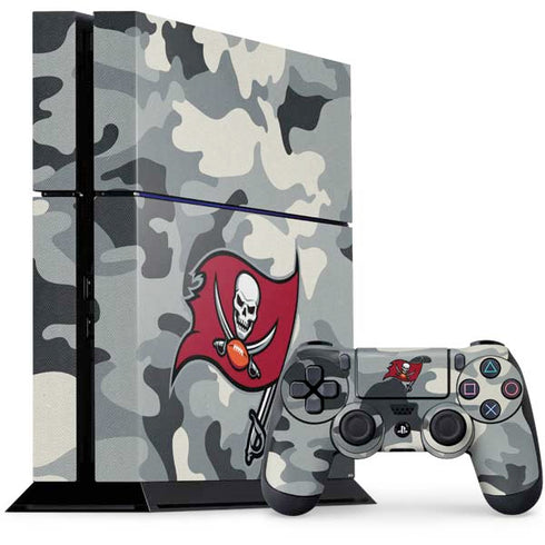 NFL Tampa Bay Buccaneers Camo PS4 Console and Controller Bundle Skin