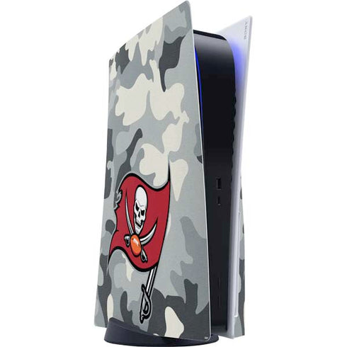 NFL Tampa Bay Buccaneers Camo PS5 Console Skin