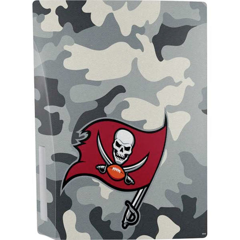 NFL Tampa Bay Buccaneers Camo PS5 Console Skin