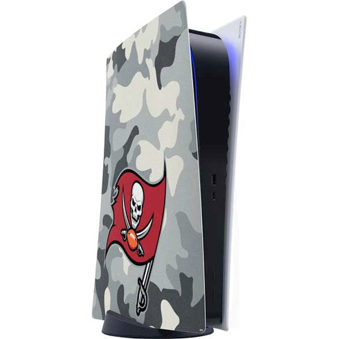 NFL Tampa Bay Buccaneers Camo PS5 Digital Edition Console Skin