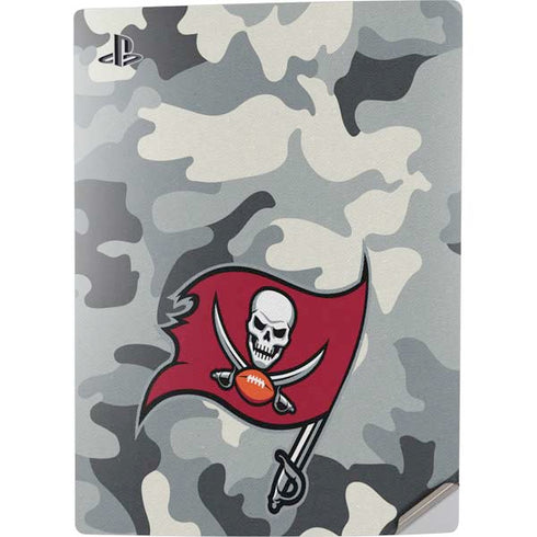NFL Tampa Bay Buccaneers Camo PS5 Digital Edition Console Skin