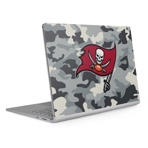 NFL Tampa Bay Buccaneers Camo Surface Book 2 15in Skin