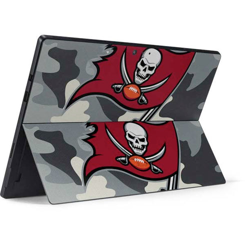 NFL Tampa Bay Buccaneers Camo Surface Pro 6 Skin