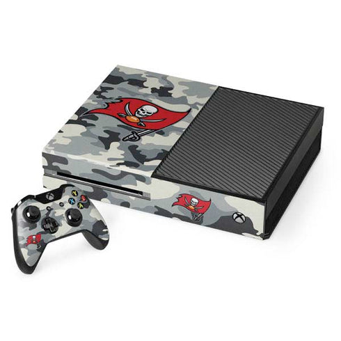 NFL Tampa Bay Buccaneers Camo Xbox One Console and Controller Bundle Skin