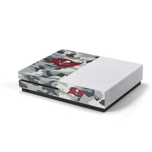 NFL Tampa Bay Buccaneers Camo Xbox One S Console Skin