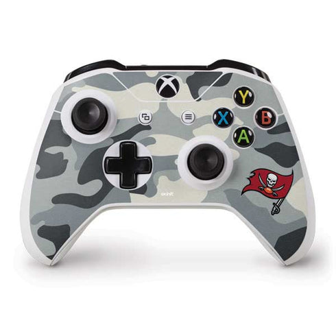 NFL Tampa Bay Buccaneers Camo Xbox One S Controller Skin