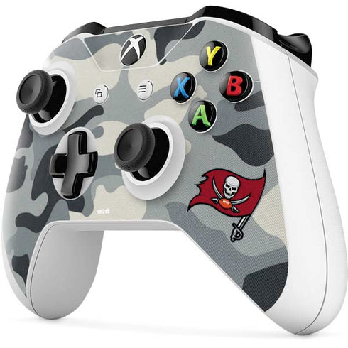 NFL Tampa Bay Buccaneers Camo Xbox One S Controller Skin