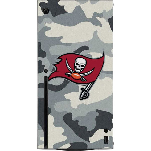 NFL Tampa Bay Buccaneers Camo Xbox Series X Console Skin