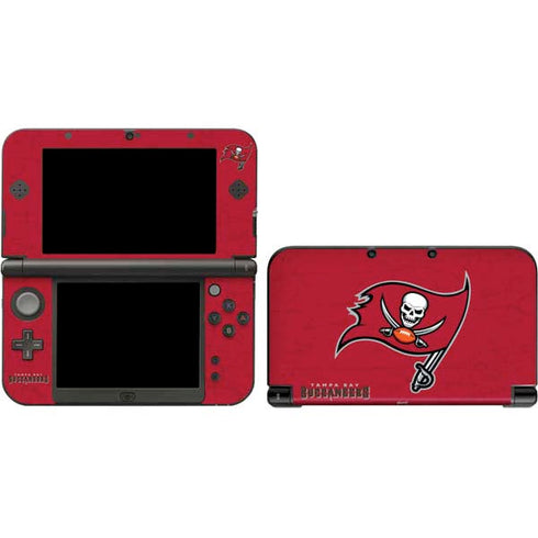NFL Tampa Bay Buccaneers Distressed 3DS XL 2015 Skin