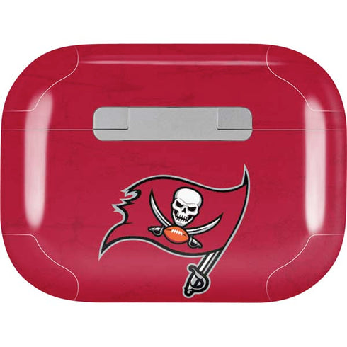 NFL Tampa Bay Buccaneers Distressed Apple AirPods Pro Skin