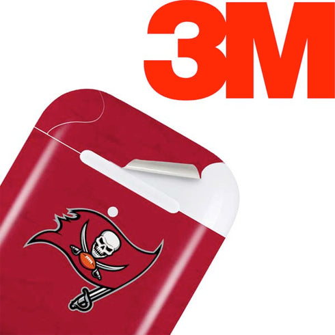 NFL Tampa Bay Buccaneers Distressed Apple AirPods Skin