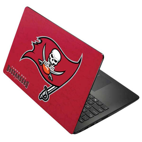 NFL Tampa Bay Buccaneers Distressed Asus X502CA 15.6 Skin
