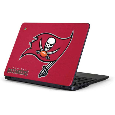 NFL Tampa Bay Buccaneers Distressed Samsung Chromebook Skin