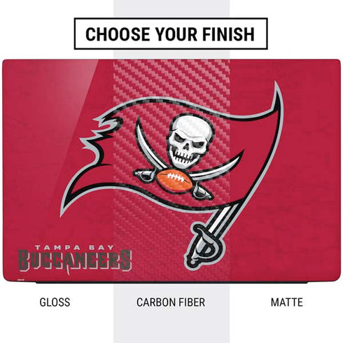 NFL Tampa Bay Buccaneers Distressed Dell Vostro Skin