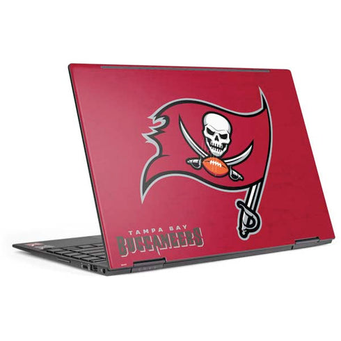 NFL Tampa Bay Buccaneers Distressed HP Envy Skin