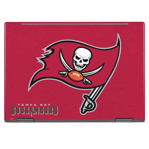 NFL Tampa Bay Buccaneers Distressed HP Envy Skin
