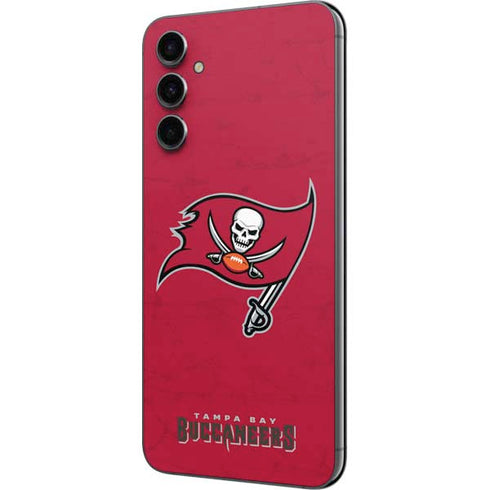 NFL Tampa Bay Buccaneers Distressed Galaxy A14 5G Skin