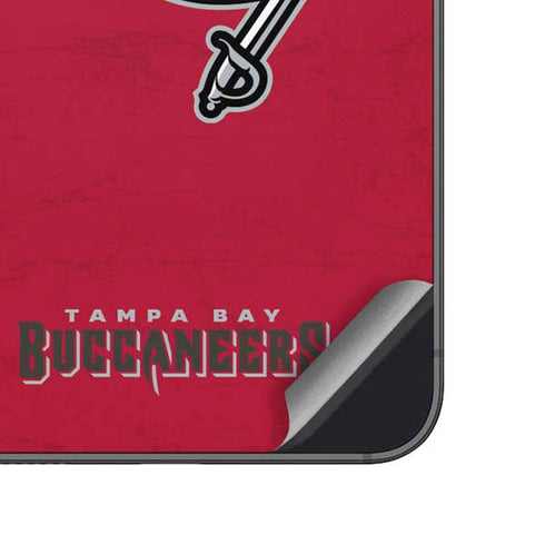 NFL Tampa Bay Buccaneers Distressed Galaxy A14 5G Skin