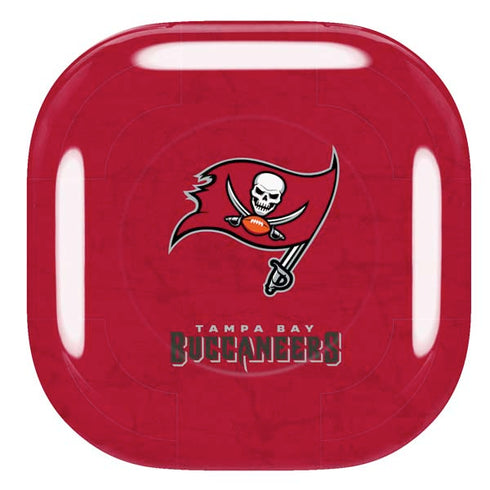 NFL Tampa Bay Buccaneers Distressed Galaxy Buds Pro Skin