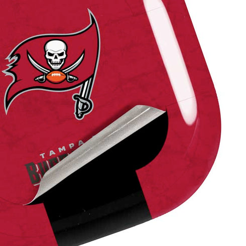 NFL Tampa Bay Buccaneers Distressed Galaxy Buds Pro Skin