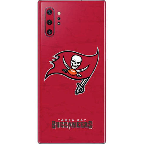 NFL Tampa Bay Buccaneers Distressed Galaxy Note 10 Plus Skin