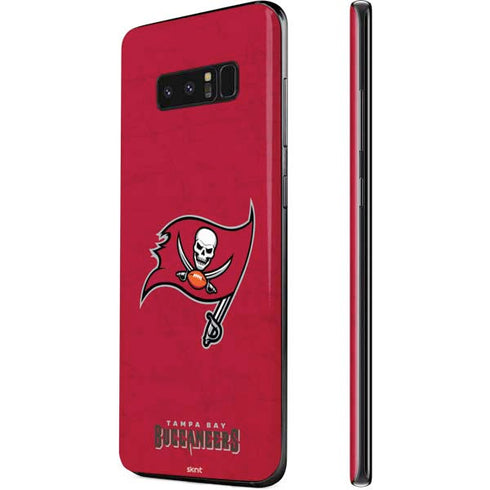 NFL Tampa Bay Buccaneers Distressed Galaxy Note 8 Skin