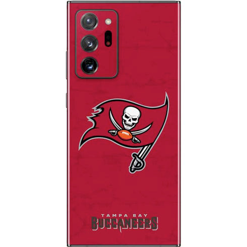 NFL Tampa Bay Buccaneers Distressed Galaxy Note20 Ultra 5G Skin