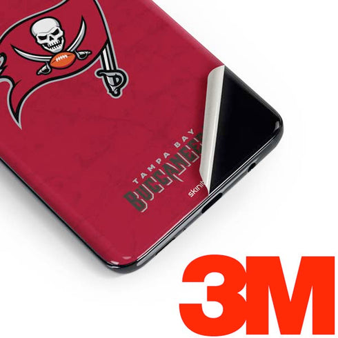 NFL Tampa Bay Buccaneers Distressed Galaxy S10 Skin