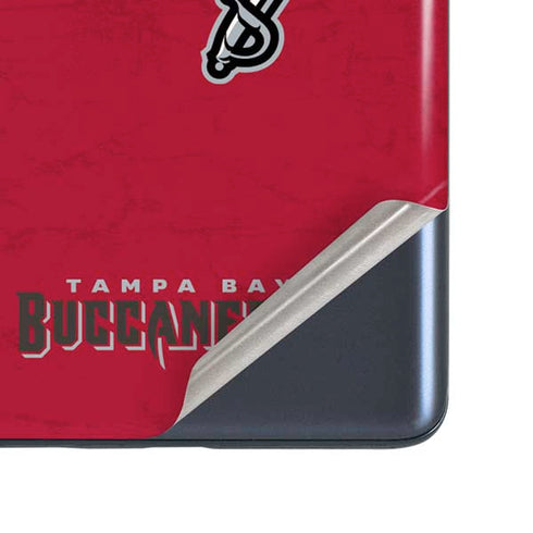 NFL Tampa Bay Buccaneers Distressed Galaxy S20 Fan Edition Skin