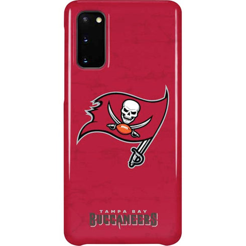 NFL Tampa Bay Buccaneers Distressed Galaxy S20 Lite Case