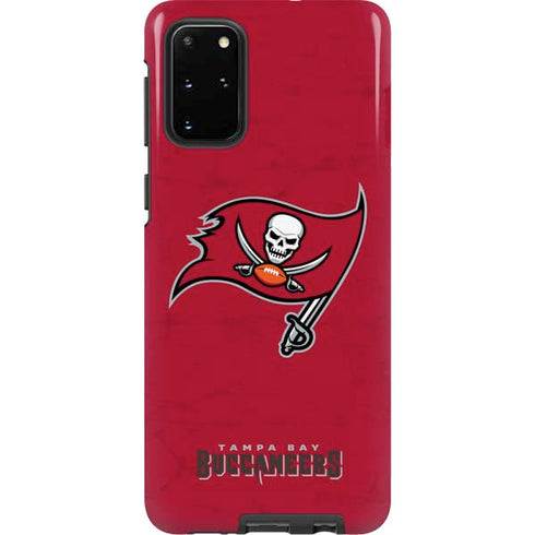 NFL Tampa Bay Buccaneers Distressed Galaxy S20 Plus Pro Case