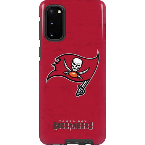 NFL Tampa Bay Buccaneers Distressed Galaxy S20 Pro Case